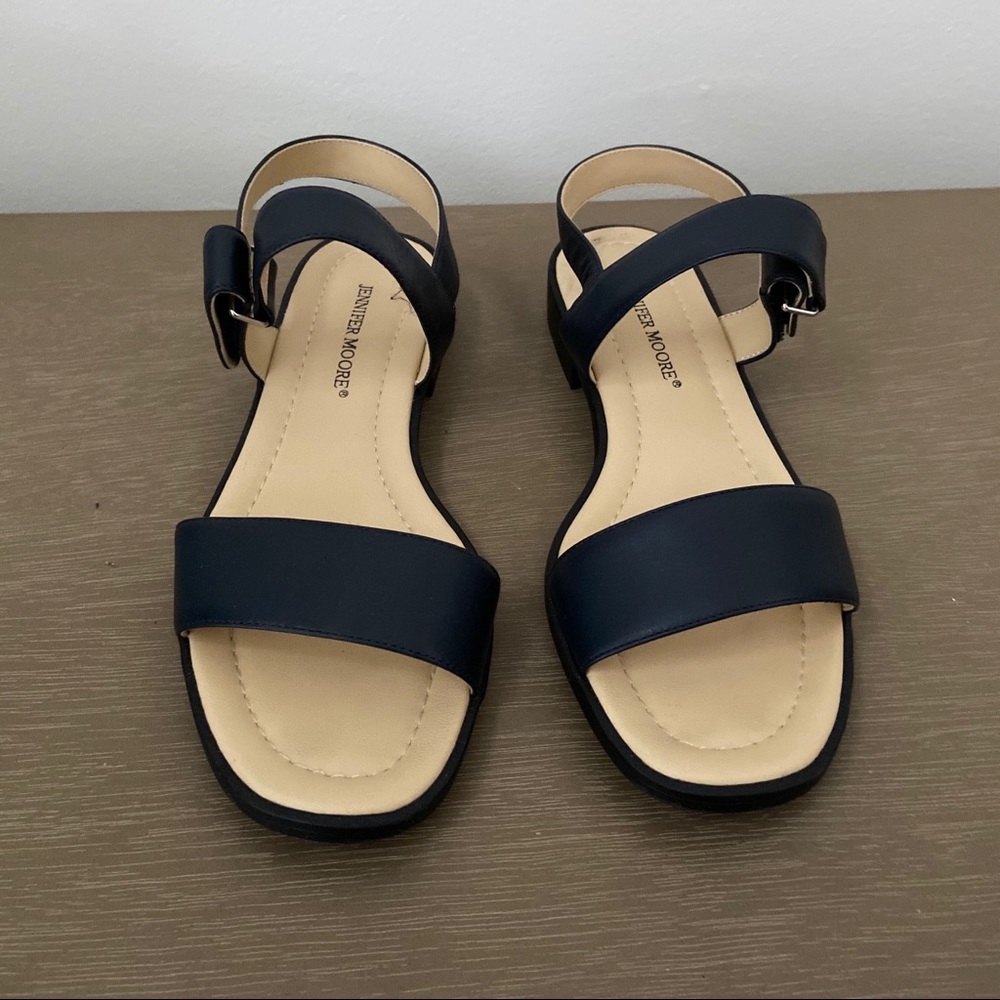 jennifer moore black sandals